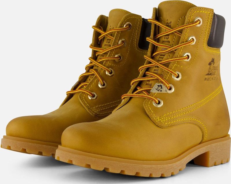 Panama Jack - Panama - Veterboots - Vintage - Nubuck Leer - Inclusief Katoenen Tas