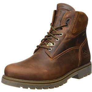 Panama Jack Amur GTX Classic enkellaarsjes voor heren, ongevoerd met korte schacht, bark, 42 EU