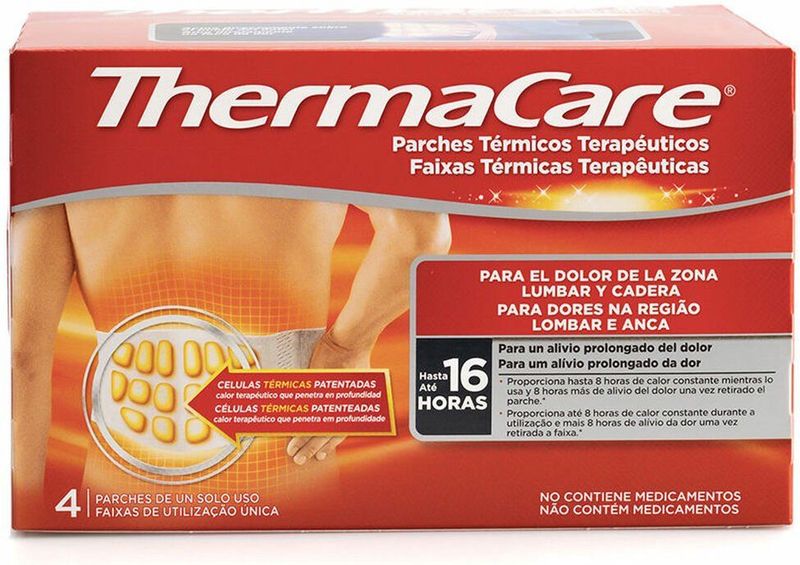 Thermacare - Termisch Kussen - Rood - 4 Stuks