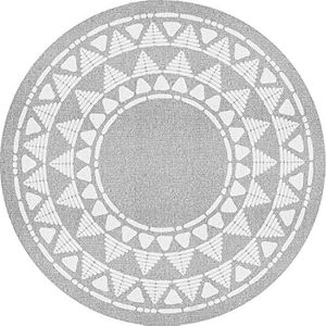 VINILIKO, Tapijt van vinyl Khamba Grey [diameter] 100
