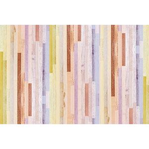 VINILIKO Vintage Wood tapijt, vinyl, 133 x 200 cm, meerkleurig