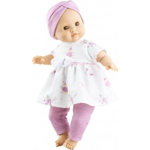Paola Reina Manus Ana zachte babypop blank meisje met blauwe ogen 36cm