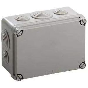 IDE Ev161 Bypass boxen dicht met rookkegel, IP65, deksel ondoorzichtig
