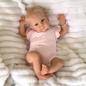 ZIYIUI 22 Inch Muñeca Reborn bebé Reborn Niño Silicona Bebe
