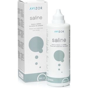 Avizor Saline 350 ml - physiological saline lenzenvloeistof - lenzenvloeistof