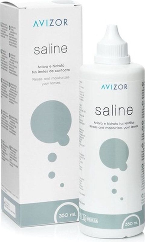 Avizor Saline [1x 350ml] zoutoplossing - afspoelvloeistof