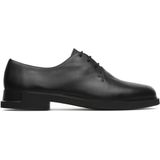 Camper - K200685-001 - Iman - Zwarte Veterboots - Leer - Plat