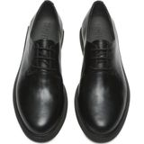 Camper - K200685-001 - Iman - Zwarte Veterboots - Leer - Plat