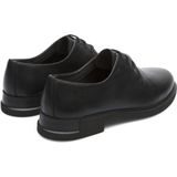 Camper - K200685-001 - Iman - Zwarte Veterboots - Leer - Plat