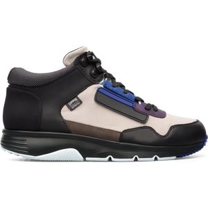 Camper - Drift Enkellaarsjes - Zwart - Veelkleurig Textiel en Leer - Waterdichte Gore-Tex™ Technologie
