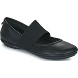 Camper - Right Nina - Ballerina - Zwart - Leer