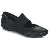 Camper - Right Nina - Ballerina - Zwart - Leer