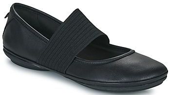 Camper - Right Nina - Ballerina - Zwart - Leer