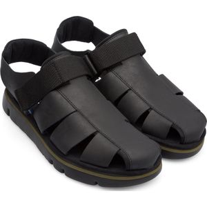 CAMPER Heren Oruga Sandal-k100285 Platte sandaal, zwart, 41 EU