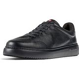 Camper - Runner K21 - Sneakers - Zwart - Leer - OrthoLite® Recycled™