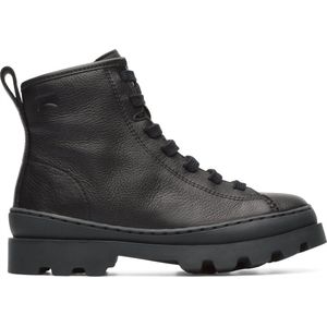 Brutus - Veterboots - Zwart - Leer - Vetersluiting - Casual