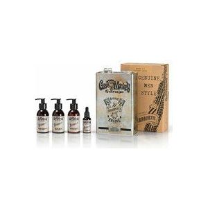 Beardburys Kit Edición Limitada Para Cuidado De Barba De Gas Monkey 4 Pcs - Beard Kit - GAS MONKEY GARAGE BEARD SET