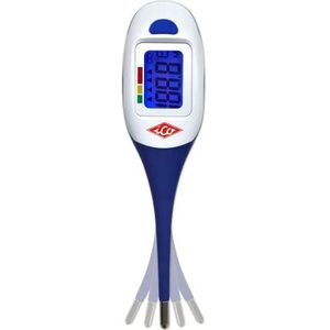 Ico Digitale C-thermometer, flexibel licht, waterdicht, stopcontactopslag, snelle aflezing