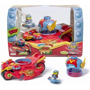 SuperThings Speed Fury-voertuig plus een Kid Fury-figuur