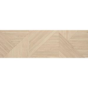 Colorker  Tegel 32 x 100 cm - Camel - Keramiek - Rechthoekig - 5 stuks - 1,58 m2 - Houtlook - Decortegels - Wandtegels - Tegels - 222280