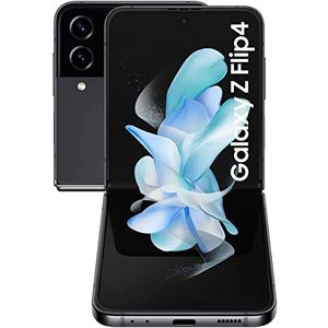 Samsung Galaxy Z Flip4 Smartphone, grijs, 128 GB, 17 cm (6,7 inch)