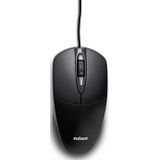 Nilox - MOUSB1011 - Muis - Zwart - Kleur: Veelkleurig