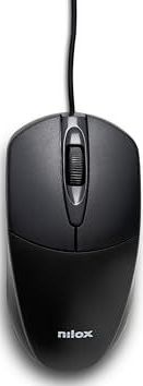Nilox - MOUSB1011 - Muis - Zwart - Kleur: Veelkleurig