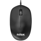 Nilox - MOUSB1012 - Muis - Zwart