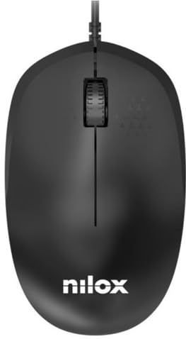 Nilox - MOUSB1012 - Muis - Zwart