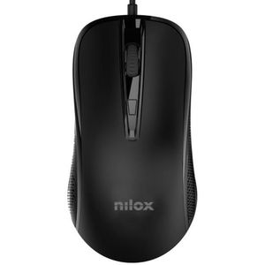 NILOX USB-muis met kabel, zwart merk