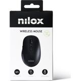 Nilox - NXMOWI4001 - Muis - Zwart - Wireless