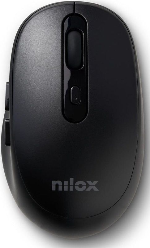 Nilox - NXMOWI4001 - Muis - Zwart - Wireless