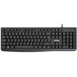 Nilox - NXKBE000013 - Toetsenbord - Zwart - QWERTY - Spaans