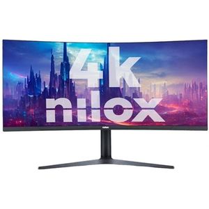 Monitor - Nilox NXM344KD11 - 34 Inch - 4K Ultra HD - LED - Gaming