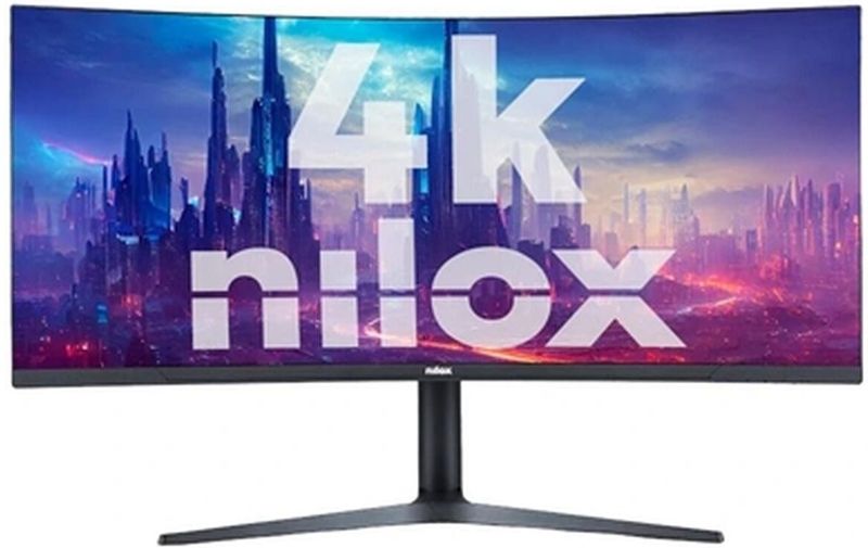 Monitor - Nilox NXM344KD11 - 34 Inch - 4K Ultra HD - LED - Gaming