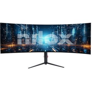 Nilox - NXM49CRVDC - Gaming Monitor - Zwart - LED - 49 Inch - Quad HD