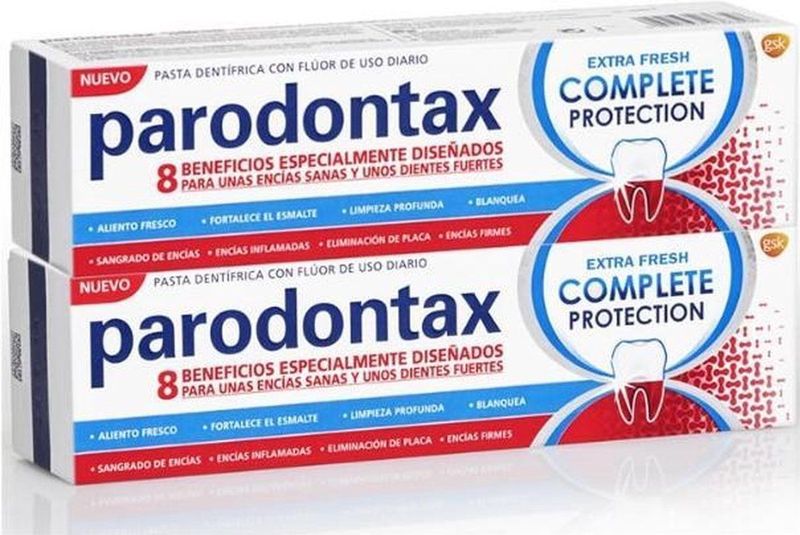 Parodontax Extra Fresh Complete Protection Toothpaste 2x75ml