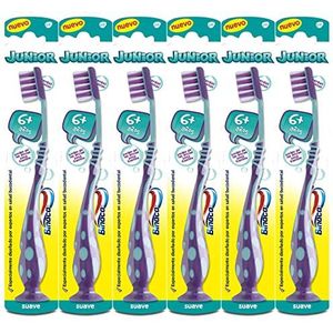 Binaca Junion zachte tandenborstel voor kinderen vanaf 6 jaar, 6 stuks