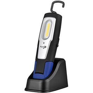 Ryme Automotive - LED werklamp en Ultra paarse wijzer, lithiumbatterij en laadstation, pointer verlichting zaklamp, mechanische werkplaats, UV LUX, 3 W, COB LED, 3 W, UV