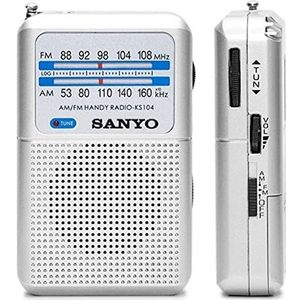 Sanyo Draagbare radio, meerkleurig, standaard