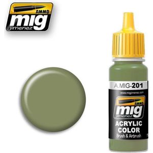 AMMO MIG 0201 FS34424 Light Gray Green - Acryl Verf flesje