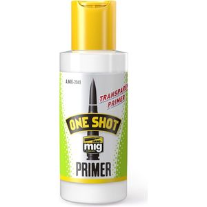 AMMO MIG 2041 One Shot Primer - Transparent - Acryl (60 ml) Verf flesje