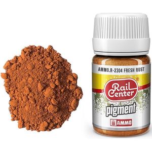 AMMO MIG R2304 Rail Center - Fresh Rust - Pigments - 35 ml Effecten potje