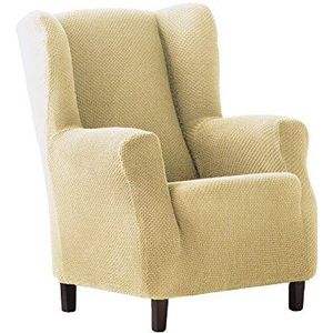 Eysa Cora bi-elastische hoes voor fauteuil, polyester, katoen, beige, 36 x 27 x 9 cm