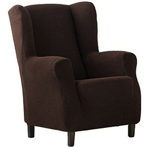 Eysa Cora bi-elastische hoes voor fauteuil, polyester, katoen, bruin, 36 x 27 x 9 cm