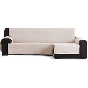 Eysa Garona Protect waterdichte en ademende sofaovertrek, 90% katoen 10% polyester, beige, 290 cm.