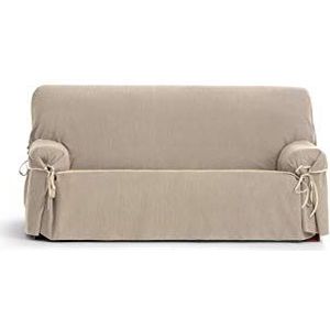 Eysa Loira Protect bankovertrek, waterdicht, ademend, 65% polyester, 35% katoen, beige, 180-230 cm
