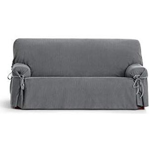Eysa Loira Protect Waterdichte en ademende bankovertrek, 65% polyester 35% katoen, grijs, 140-180 cm