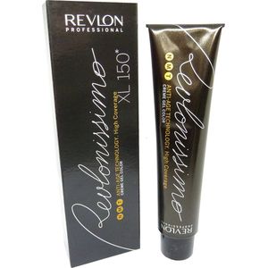 Revlon Revlonissimo Anti Age High Coverage Creme haarkleur permanent 60ml - 07.35 Amber Blonde / Bernstein Blond