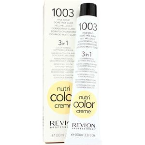 Revlon - Nutri Color Creme - 1003 Very Light Gold - Tube 100 ml